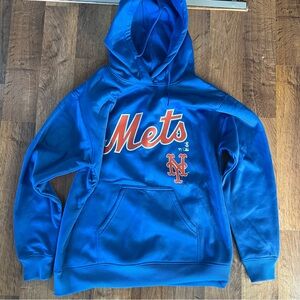 NWOT NY Mets Silky Hoodie Sweatshirt